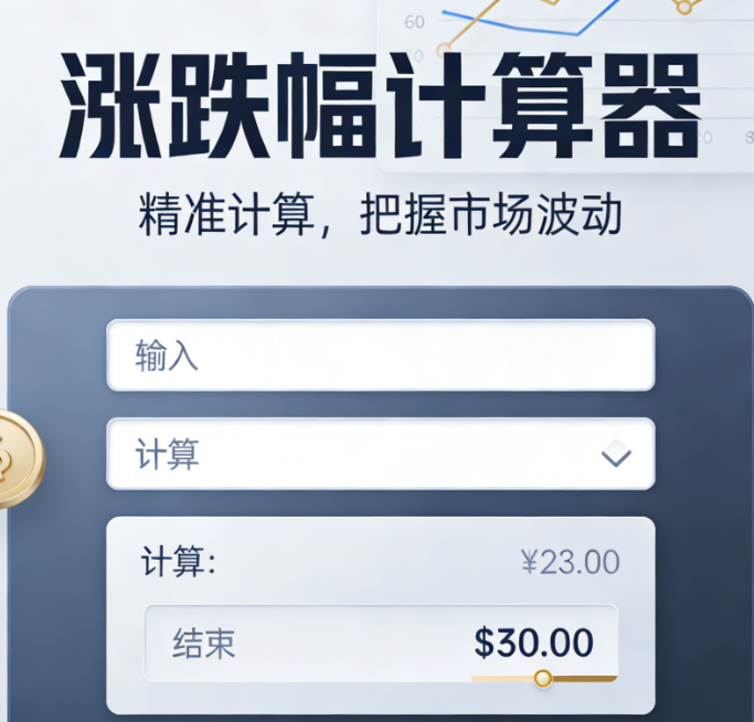 实用涨跌幅计算器推荐：一键搞定价格涨跌与资产计算